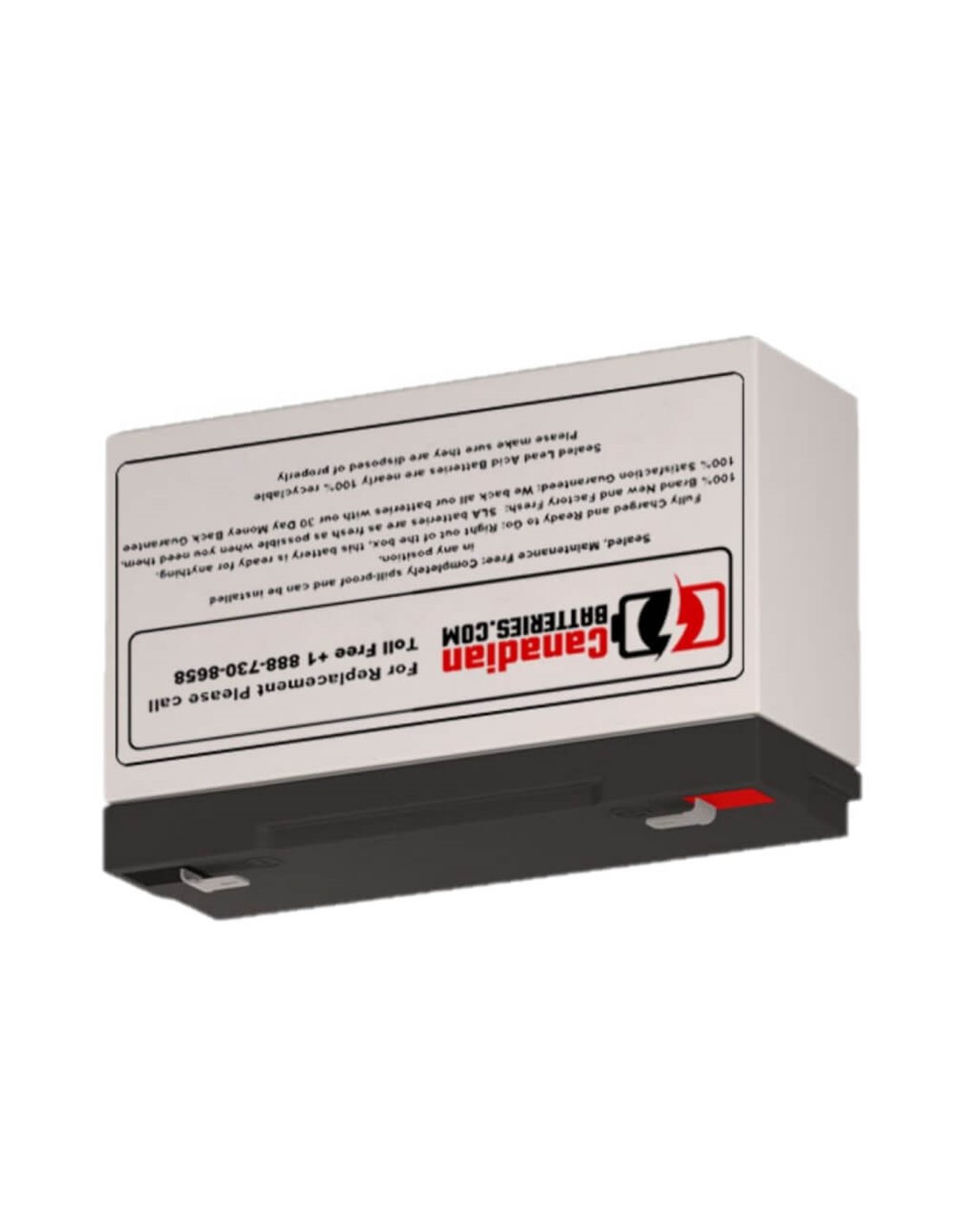 Battery for Safe Sts200-117 UPS, 1 x 6V, 12Ah - 72Wh