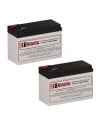 Batteries For Powerware Pw5115-750va Ups, 2 X 12v, 7ah - 84wh