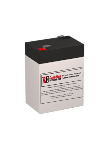 Battery for Ultra Rcd-300 UPS, 1 x 6V, 4.5Ah - 27Wh