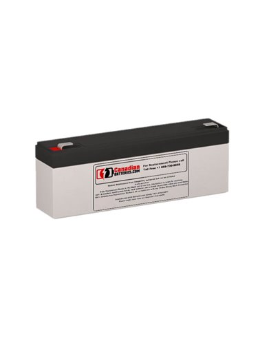 Battery for Clary Corporation Ups500va UPS, 1 x 12V, 2.3Ah - 27.6Wh