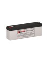 Battery for Intellipower Echnolo 34008 UPS, 1 x 12V, 2.3Ah - 27.6Wh