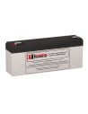 Battery For Clary Corporation Np1912 Ups, 1 X 12v, 2.6ah - 31.2wh