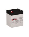Battery For Powerware Pw3105-500va Ups, 1 X 12v, 5ah - 60wh