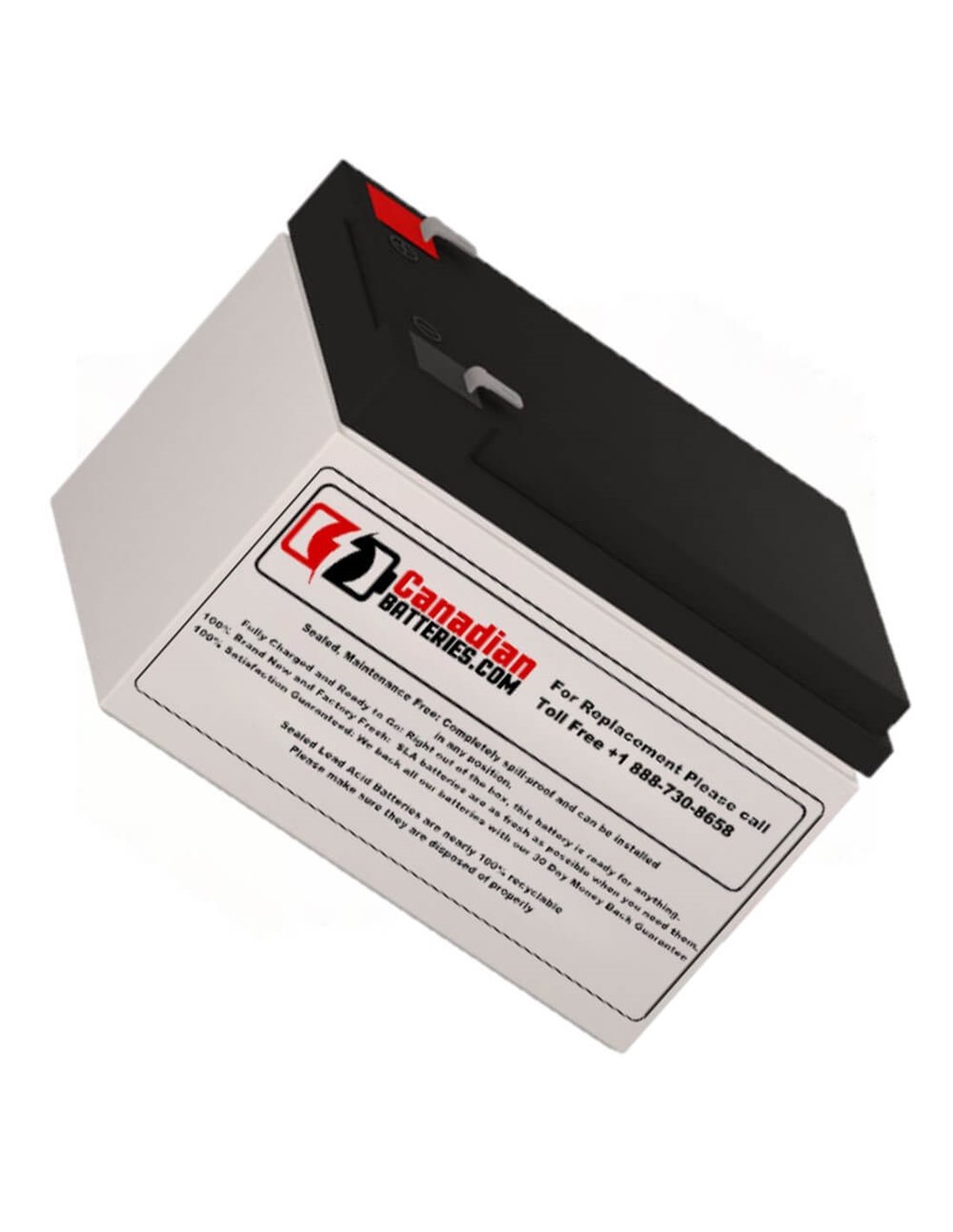 Battery for Powerware 03251000bat UPS, 1 x 12V, 12Ah - 144Wh