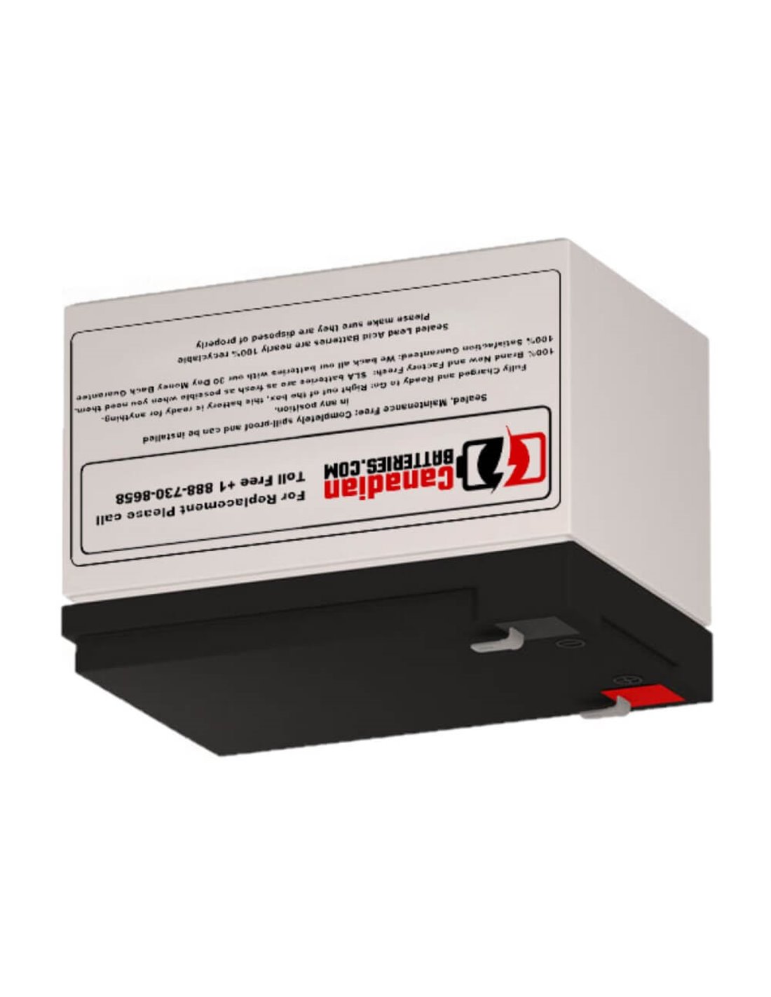 Battery for Powerware 58700026 UPS, 1 x 12V, 12Ah - 144Wh