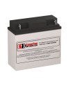Battery For Clary Corporation Ups125k1gsbsr Ups, 1 X 12v, 18ah - 216wh