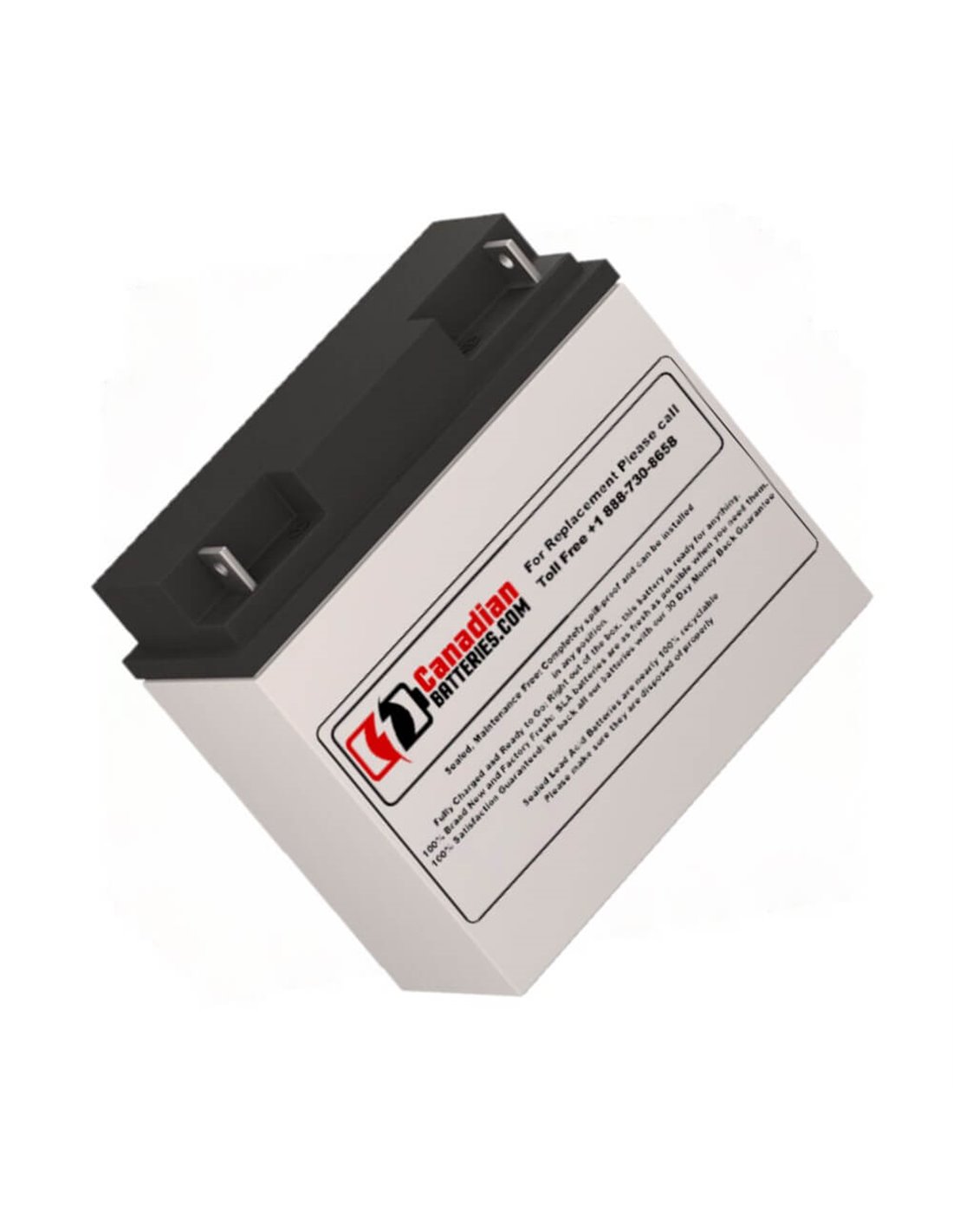 Battery for Powerware Bat-0408 UPS, 1 x 12V, 18Ah - 216Wh