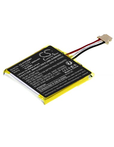 3.8V, Li-ion, 2800mAh, Battery fits Honeywell Home Prowltouch, Proseries 7" Color Wireless Touch, 10.64Wh