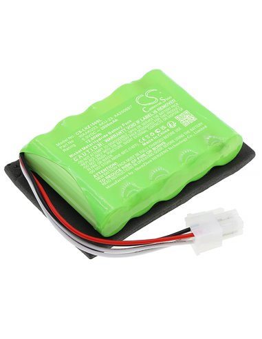6.0V, Ni-MH, 2000mAh, Battery fits Sonel Lkz-1500 Cable Detector, 12.00Wh
