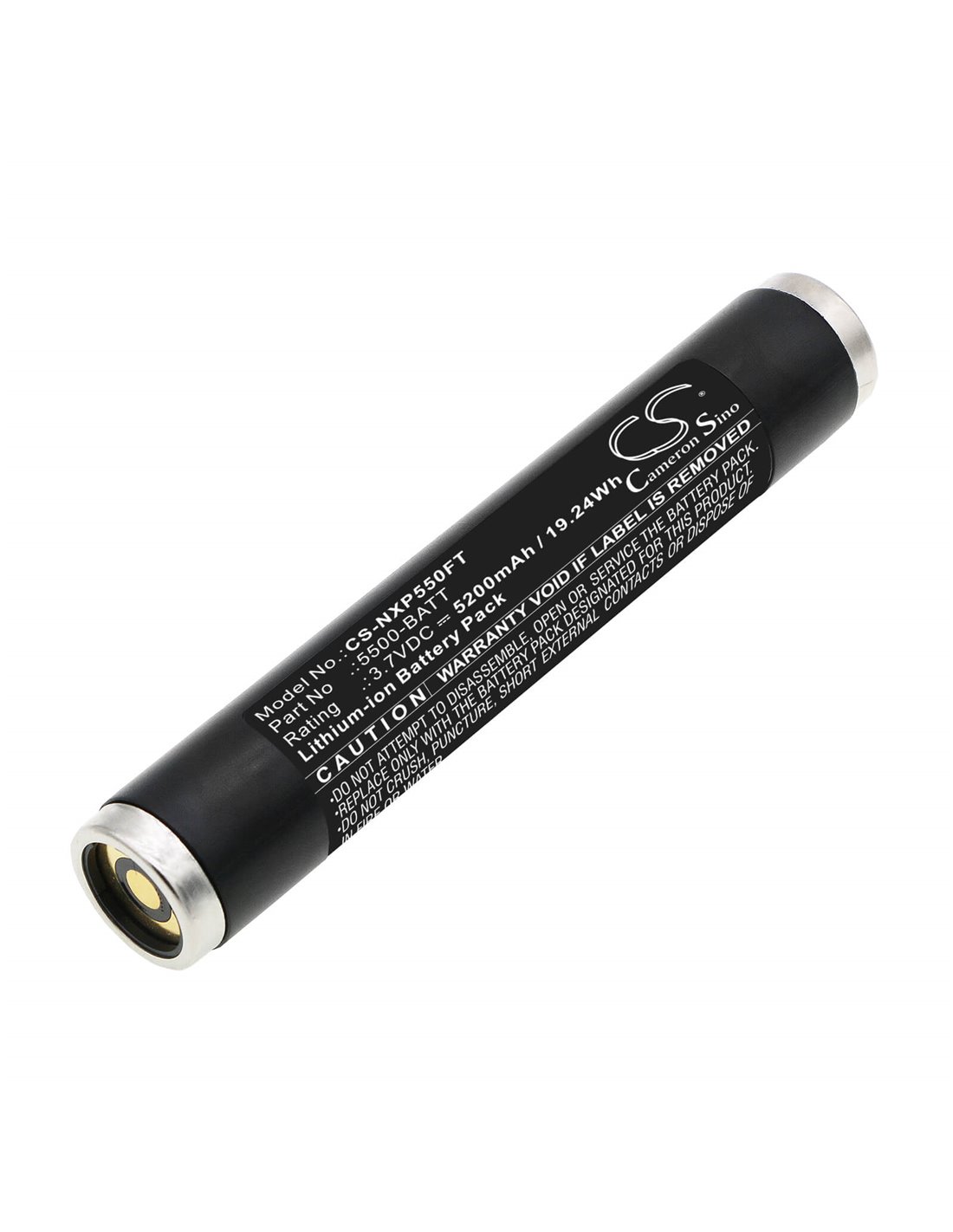 3.7V, Li-ion, 5200mAh, Battery fits Nightstick Xpr-5542gmx, Xpr-5580, Xpr-5581rx, 19.24Wh