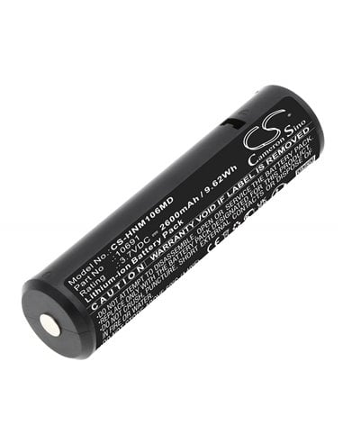 3.7V, Li-ion, 2600mAh, Battery fits Riester 3.5 Ri Accu C Type Handle, 3.5v Xl, C Handles, 9.62Wh