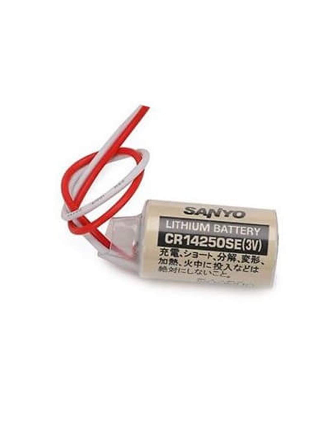 Battery Model Sanyo / FDK Cr14250se, 1755-bat, Cr1/2aa, Cr14250, Cr14250set 3V, 850 mAh - 2.55Wh