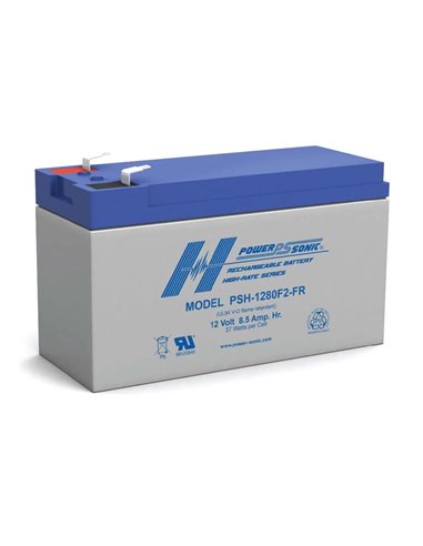 Powersonic PSH-1280FR Sealed Lead Acid Battery 12V 8.5Ah