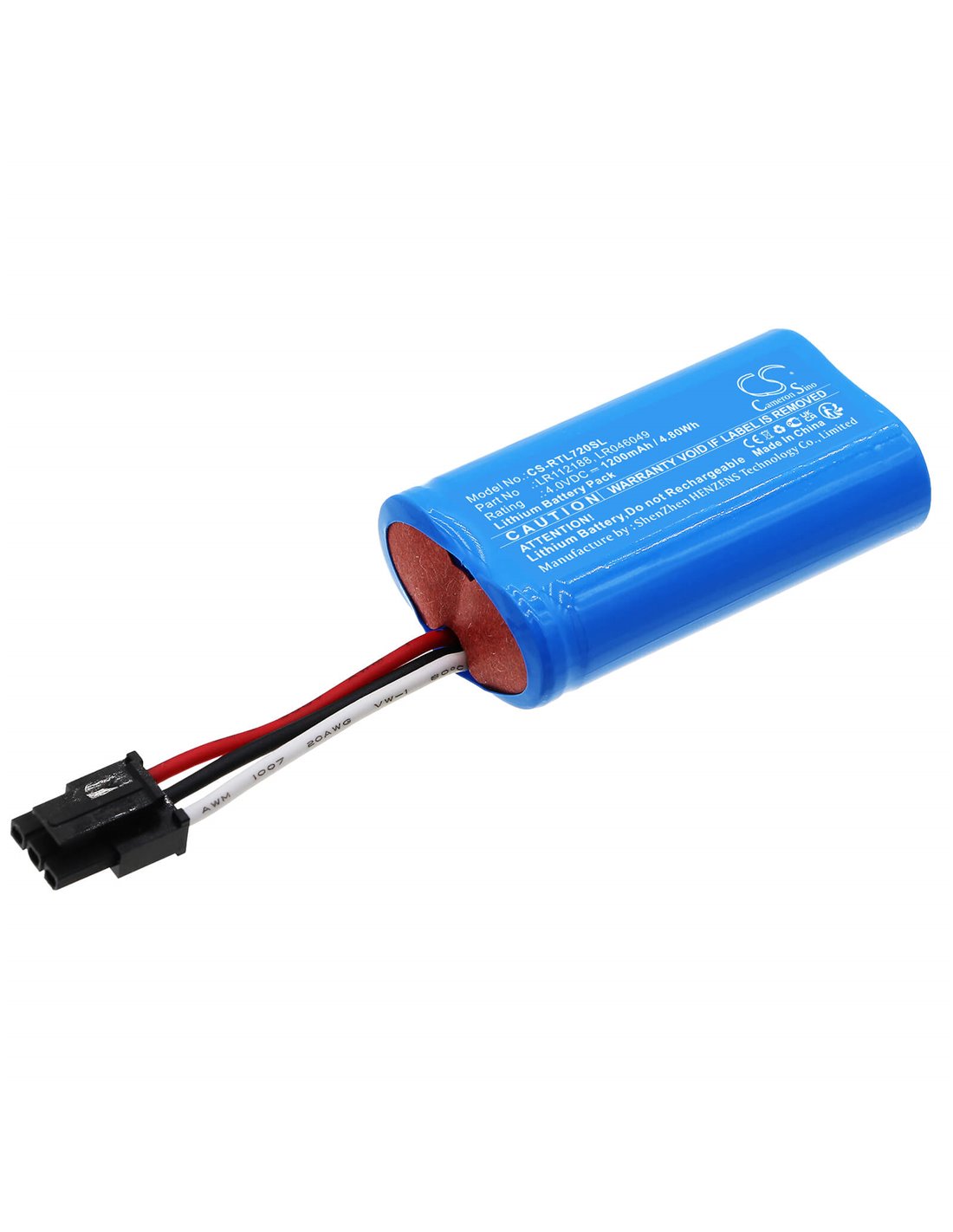 4.0V, Lithium, 1200mAh, Battery fits Range Rover, Discovery 2017, Evoque 2014, 4.80Wh