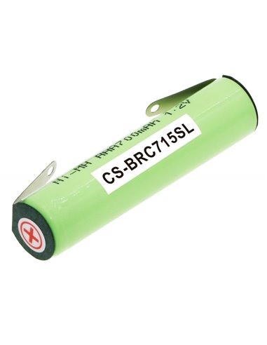1.2V, Ni-MH, 700mAh, Battery fits Philips, Bt5270, Norelco Qc5055, 0.84Wh