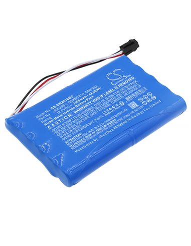 12.0V, Ni-MH, 3500mAh, Battery fits Smiths, Advisor Patient Monitor 12-636, 42.00Wh
