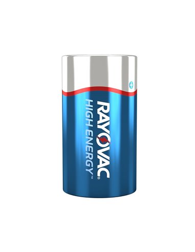 D Size Flat Top Battery Rayovac 813FT - Non Rechargeable