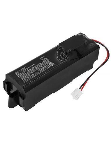 14.4V, Li-ion, 2500mAh , Battery fits Rowenta Air Force Extreme, Rh8801wh/2d2, Rh8801wh/9a0, 36.00Wh