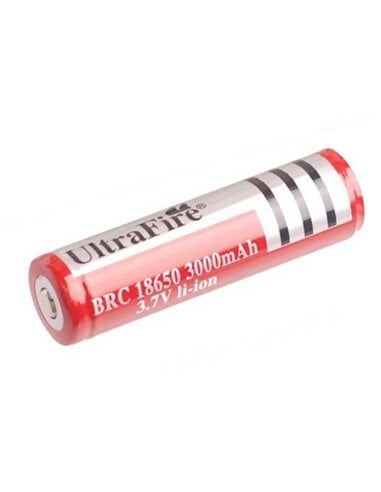 18650 Rechargeable BRC Lithium Battery With Protection Board, UltraFire 3000mAh 3.7V