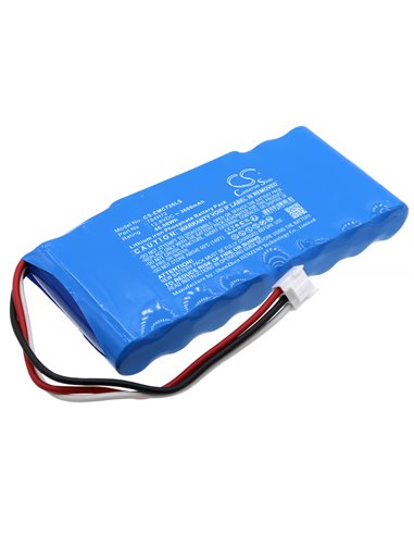 12.8V, LiFePO4, 3600mAh, Battery fits Dual-lite, Dyn12, Dyn12-06l, 46.08Wh