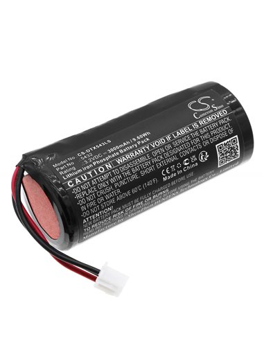 3.2V, LiFePO4, 3000mAh, Battery fits Dotlux, Lightbarexit, 9.60Wh
