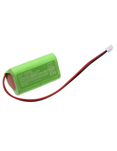 7.2V, Ni-MH, 600mAh, Battery fits Texecom, Bell Box Sounder, Odyssey Extended Life Siren Al, 4.32Wh