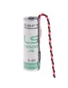 Saft ls14500 with 6 inch fly leads, AA 3.6V 2600mah