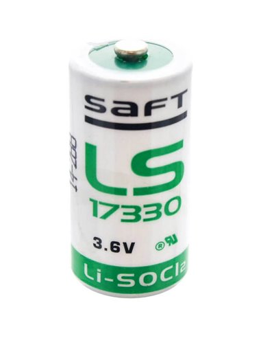 Saft ls17330, 2/3 A 3.6V, 2100mah lithium battery