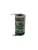 Saft LS17330, 2/3 A 3.6V 2100mAh Battery with single PC Pins