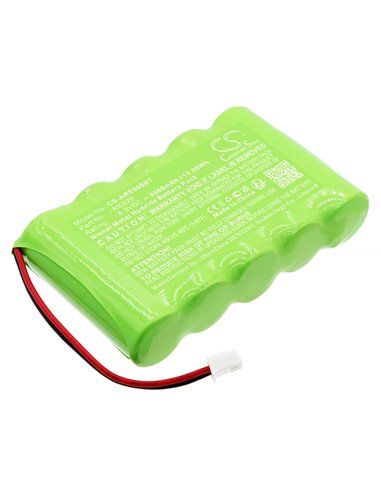 6.0V, Ni-MH, 2500mAh, Battery fits Alula, Connect+ Control Panel, Re508x, 15.00Wh