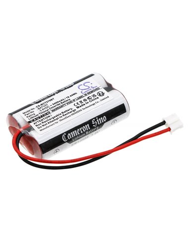 3.6V, Li-SOCl2, 5400mAh, Battery fits Daitem, 152-27d, 153-27d, 19.44Wh