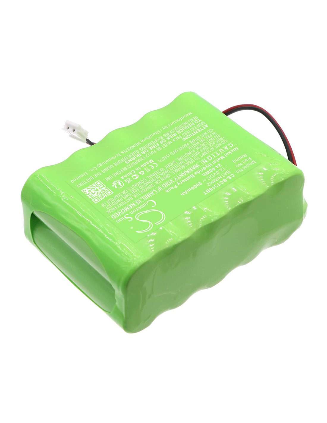 12.0V, Ni-MH, 2000mAh, Battery fits Daitem, 318-16d, Es318-22f, 24.00Wh