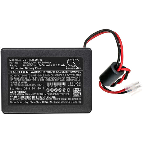 10.8V, Li-ion, 10400mAh, Lawn Mowers battery fits Robomow, Cub Cadet, Wolf Garten, Bat9101a, Xr1 500, 112.32Wh Lawn Mowers Cameron Sino Technology Limited (Dangerous Goods)