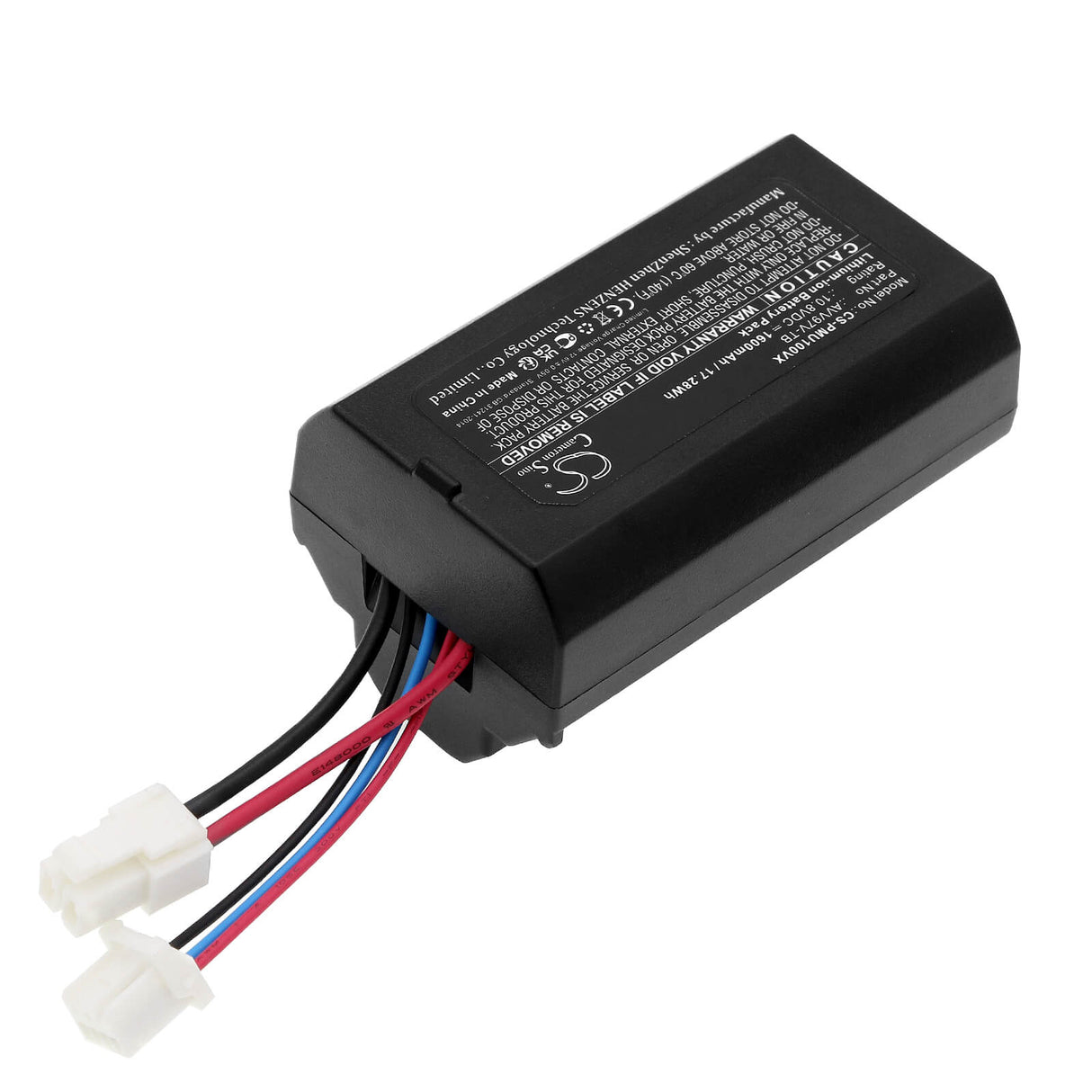 10.8V, Li-ion, 1600mAh, Vacuum battery fits Panasonic, Mc-sbu1f-g, Mc-sbu1f-h, Mc-sbu1f-r, 17.28Wh Vacuum Cameron Sino Technology Limited