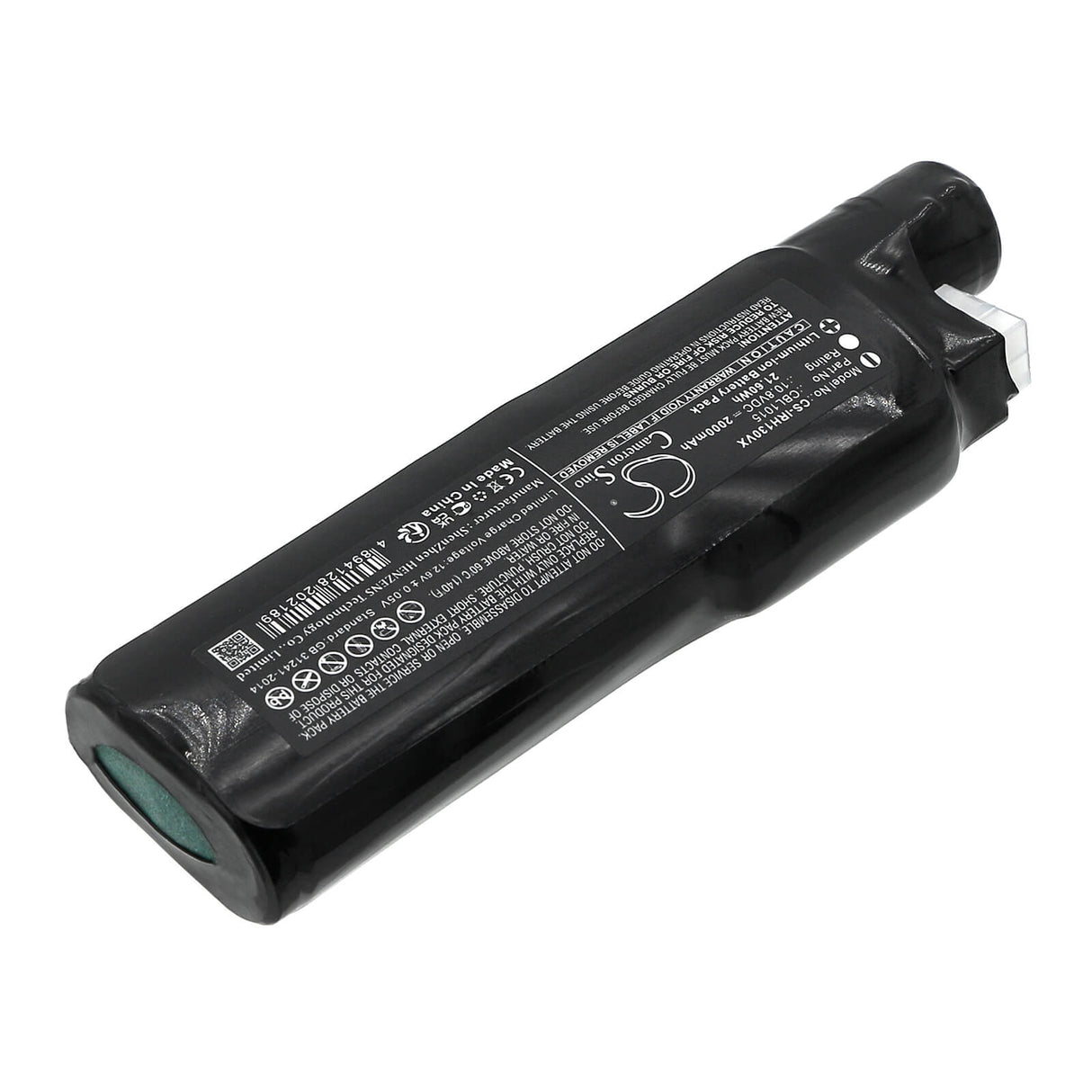 10.8V, Li-ion, 2000mAh, Vacuum Battery fits Iris Ohyama, Cohc-1300g, Dkc-sldc1, 21.60Wh Vacuum Cameron Sino Technology Limited