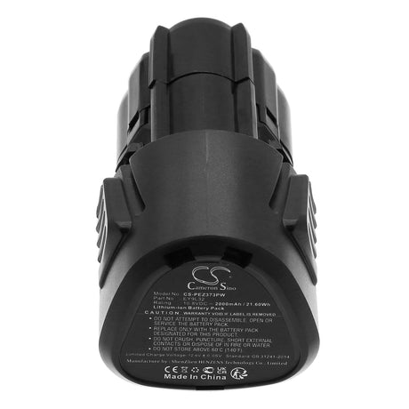 10.8V, Li-ion, 2000mAh, Power Tools battery fits Panasonic, Ey9l32, Ey3732, Ey3732 B, 21.6Wh Power Tools Cameron Sino Technology Limited (Power Tools)