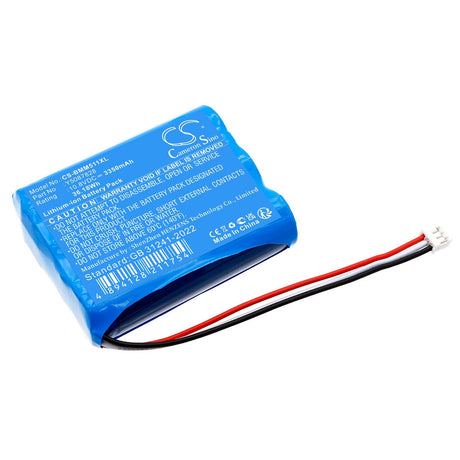 10.8V, Li-ion, 3350mAh, Portable Printer battery fits Brady, M511, 36.18Wh Portable Printer Cameron Sino Technology Limited