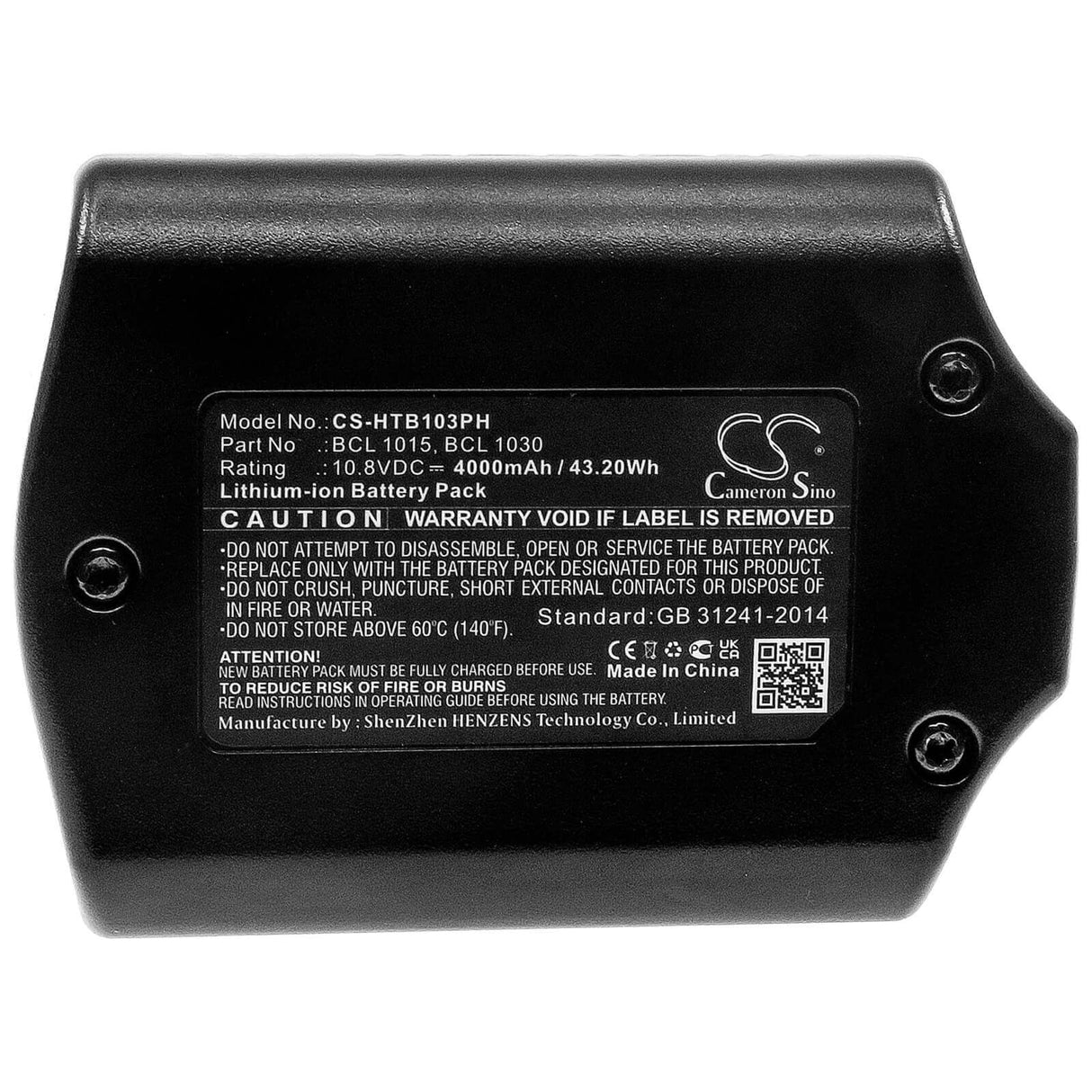 10.8V, Li-ion, 4000mAh, Power Tools battery fits Hitachi, 329369, Cj10dl, Cr 10dl, 43.2Wh Power Tools Cameron Sino Technology Limited (Power Tools)