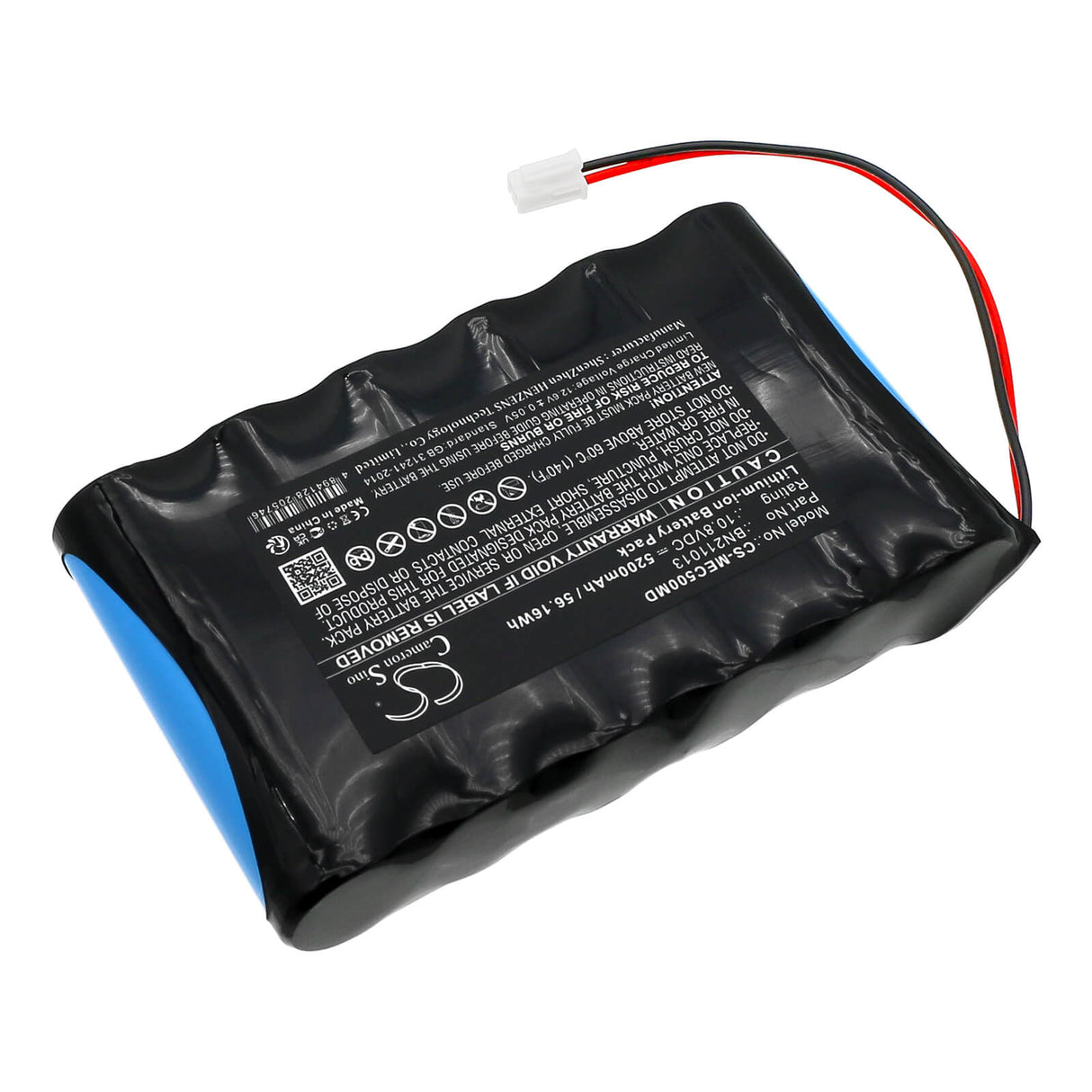 10.8v, Li-ion, 5200mah, Battery Fits Compact Type 5, Compact Type 7, 56.16wh Medical Cameron Sino Technology Limited (Medical)   