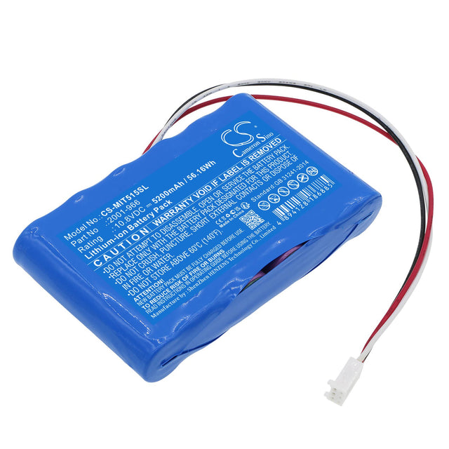 10.8v, Li-ion, 5200mah, Equipment battery Fits Megger, Mit1025 Insulation Tester, Mit515 Insulation Resistance T, 56.16wh Equipment, Survey, Test Cameron Sino Technology Limited   