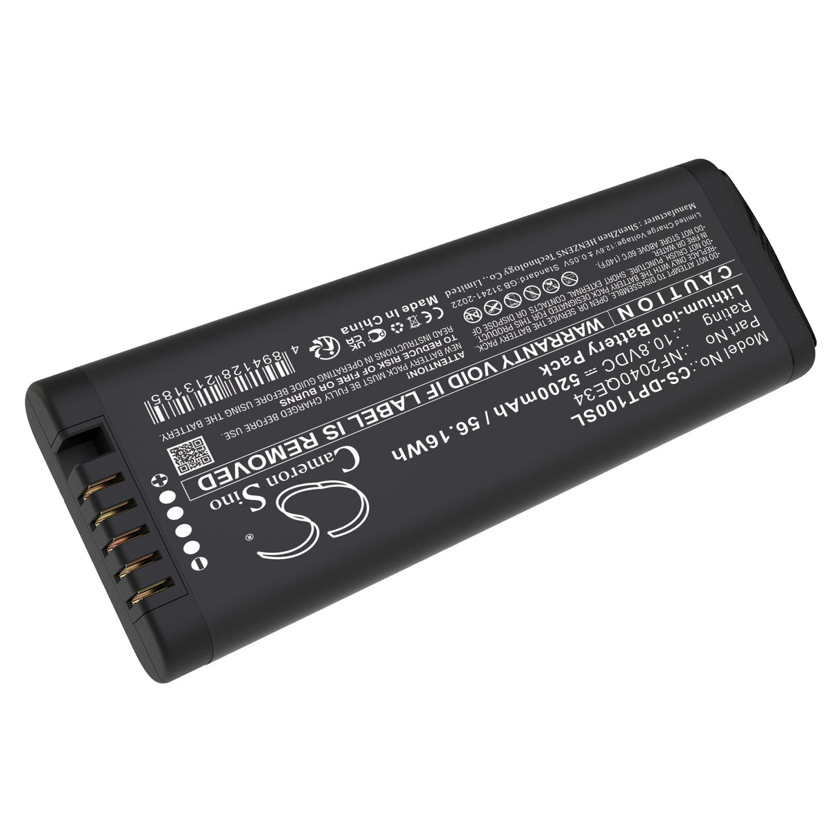 10.8V, Li-ion, 5200mAh, Equipment, Survey, Test battery fits Defelsko, Positest Hhd, 56.16Wh Equipment, Survey, Test Cameron Sino Technology Limited