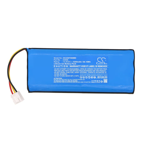 10.8V, Li-ion, 5200mAh, Medical battery fits Edan, F15, X12, 56.16Wh Medical Cameron Sino Technology Limited (Medical)
