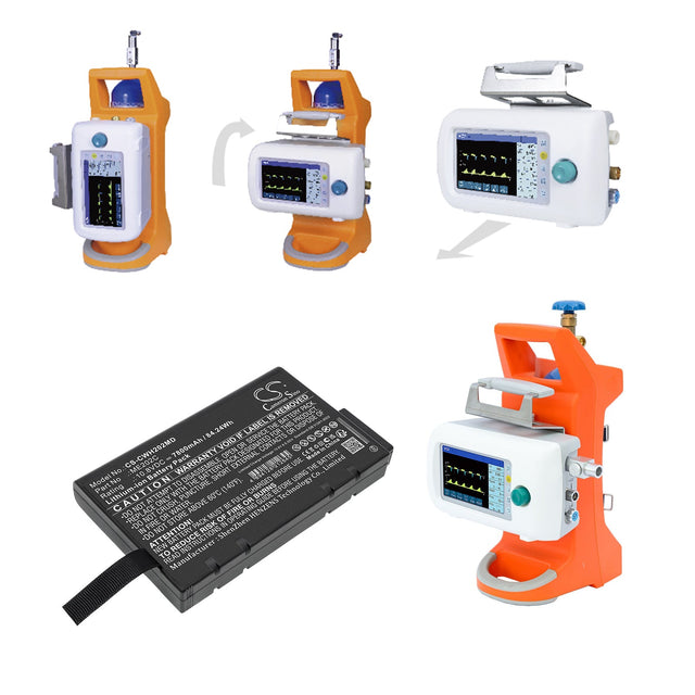 10.8V, Li-ion, 7800mAh, Medical battery fits Chenwei, Cwh-2020, 84.24Wh Medical Cameron Sino Technology Limited (Medical)