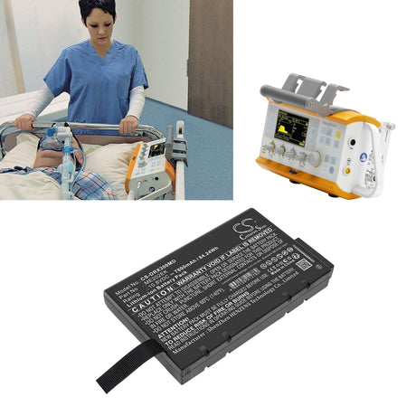 10.8V, Li-ion, 7800mAh, Medical battery fits Drager, Oxylog 3000, Oxylog 3000 Plus, 84.24Wh Medical Cameron Sino Technology Limited (Medical)