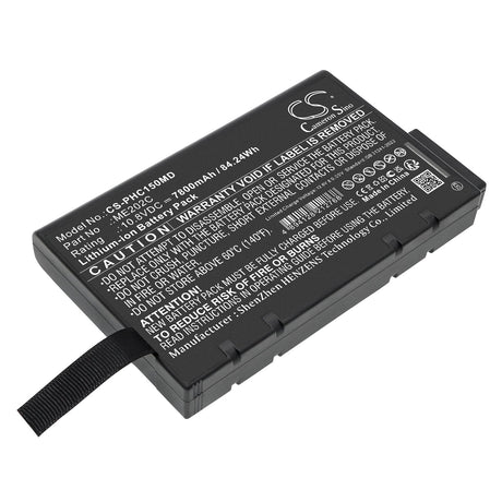 10.8V, Li-ion, 7800mAh, Medical battery fits Philips, Effica Cm100, Efficia Cm120, 84.24Wh Medical Cameron Sino Technology Limited (Medical)