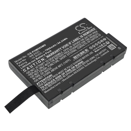10.8V, Li-ion, 7800mAh, Medical battery fits Philips, Goldway G50, Battery model Me202c, 84.24Wh Medical Cameron Sino Technology Limited (Medical)