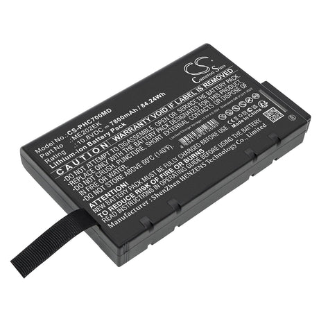 10.8V, Li-ion, 7800mAh, Medical battery fits Philips, Micron Transport Ctg7, 84.24Wh Medical Cameron Sino Technology Limited (Medical)