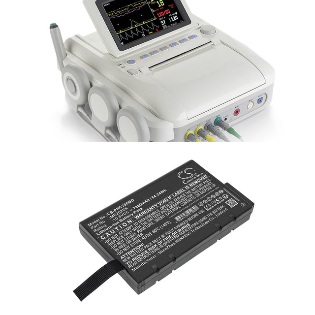10.8V, Li-ion, 7800mAh, Medical battery fits Philips, Micron Transport Ctg7, 84.24Wh Medical Cameron Sino Technology Limited (Medical)
