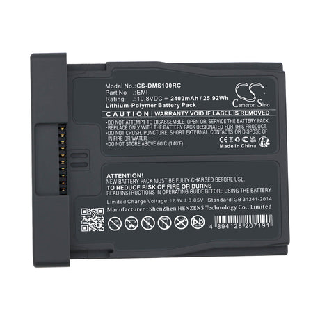 10.8V, Li-Polymer, 2400mAh Robot Battery fits Dji, Robomaster S1, 25.92Wh Robot Cameron Sino Technology Limited