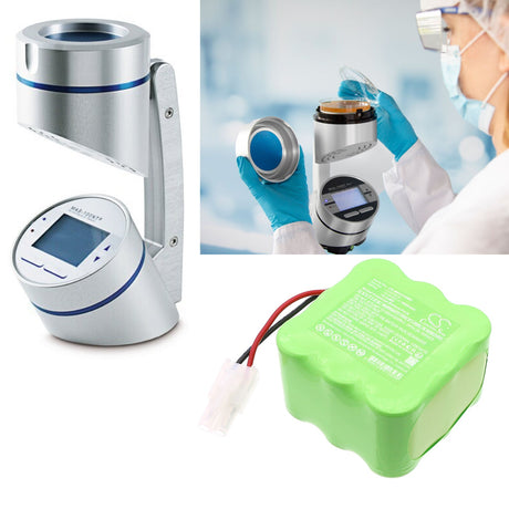 10.8V, Ni-CD, 1800mAh, Medical battery fits Merck Millipore, Air Sampler Mas-100, Mas-ac-6009, 19.44Wh Medical Cameron Sino Technology Limited (Medical)